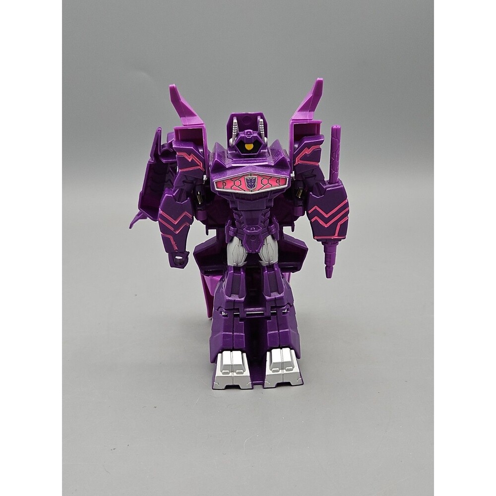 Takara TOMY Transformers Cyberverse TCV 12 Turbo Change Shockwave Figure READ